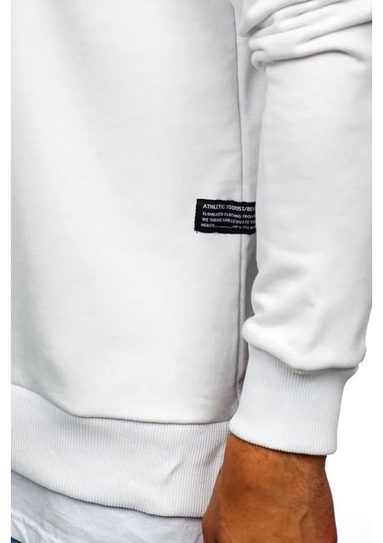 Efeel Baskılı Kadın Sweatshirt Trend Günlük Sweat
