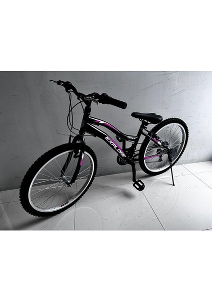 Bisiklet 26 Jant Explorer Siyah-Pembe