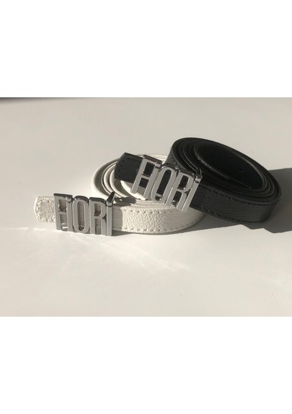 Yazılı Tokalı Kadın Pantolon Kemeri, Ceket Kemeri, Elbise Kemeri, Gömlek Kemeri