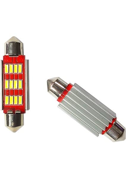 Sofit LED 12V 41MM 12 Ledli Beyaz Ampül 2li Takım fiyatları