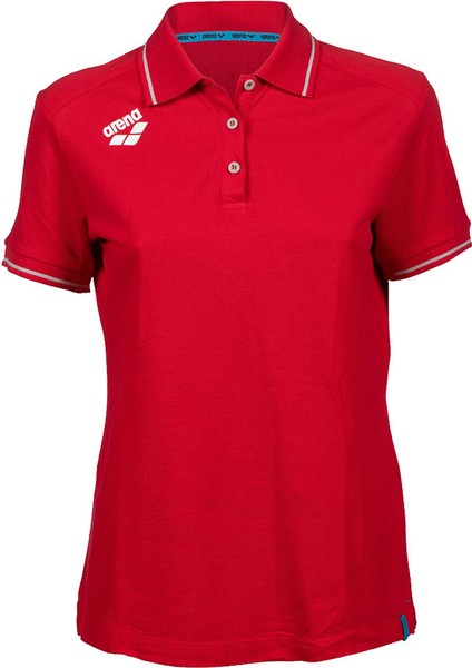 Team Solid Cotton Kadın Kırmızı Günlük Stil T-Shirt 004893400