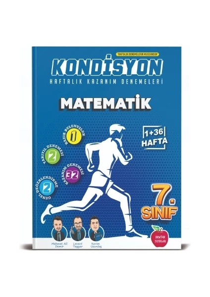 Newton Yayınları 7. Sınıf Kondisyon Matematik Denemeleri 37 Hafta Yeni