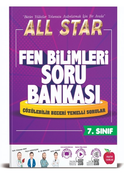 Newton Yayınları 7. Sınıf All Star Fen Bilimleri Soru Bankası