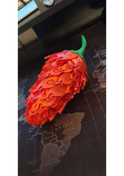 One Piece Magma Devil Fruit Figür