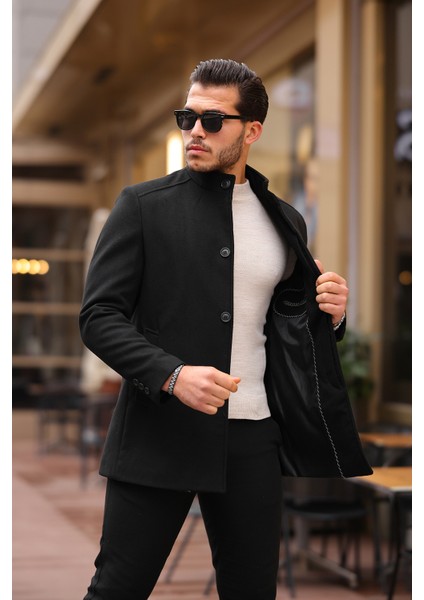 Erkek Yeni Sezon Kısa Kaşe Kaban fırsatları