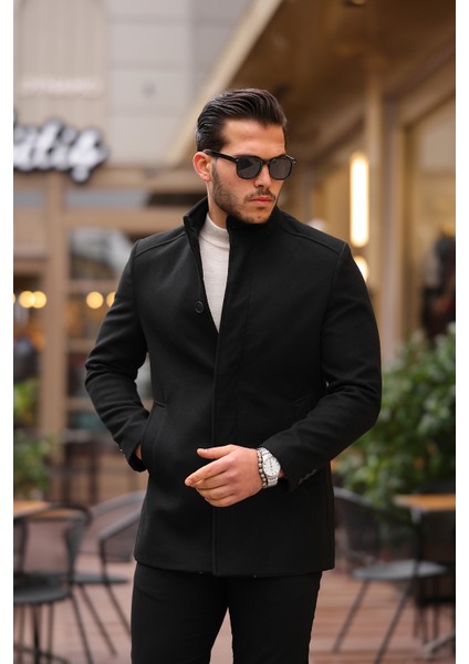 Erkek Yeni Sezon Kısa Kaşe Kaban indirimleri