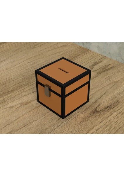 Minecraft Sandığı Şeklinde Kumbara