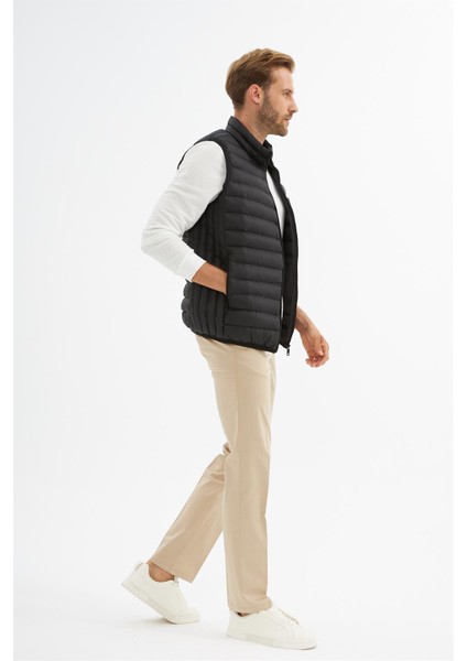 Erkek Standart Kalıp Şişme Yelek Siyah - 127DNGR indirimleri