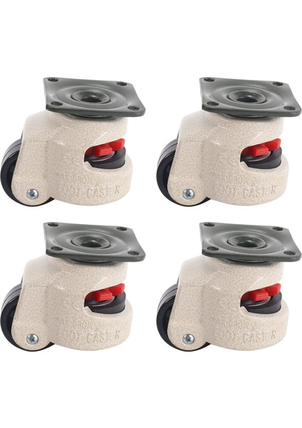 4 Adet Geri Çekilebilir Tesviye Tekerleri Endüstriyel Makine Döner Tekeri Castor Tekerlek Ofis Koltuğu Arabası 330 Lbs Kapasiteli GD-40F (Yurt Dışından) fiyatları