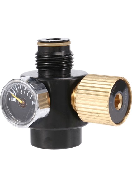 Pcp Hava Tankı Silindir Regülatörü Ayarlanabilir Basınç 0-2800PSI ve Hpa Tankı Pimi Vana 300BAR 5/8-18UNF (Yurt Dışından)