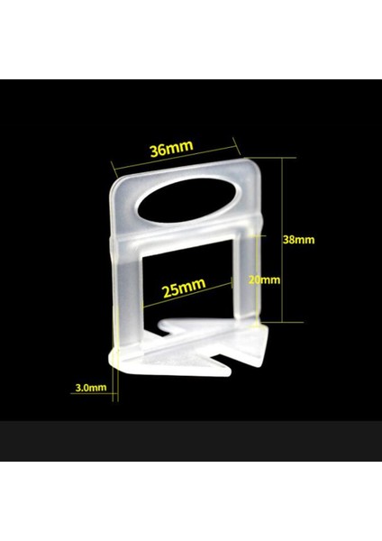 600 Adet Kiremit Tesviye Sistemi Klipleri 1/8 Inç (3mm) Fayans Tesviye Ara Parçaları Aracı Seramik Karo ve Taş Kurulumu (Yurt Dışından) modelleri