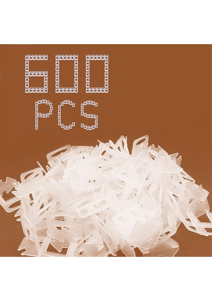 600 Adet Kiremit Tesviye Sistemi Klipleri 1/8 Inç (3mm) Fayans Tesviye Ara Parçaları Aracı Seramik Karo ve Taş Kurulumu (Yurt Dışından) fırsatları