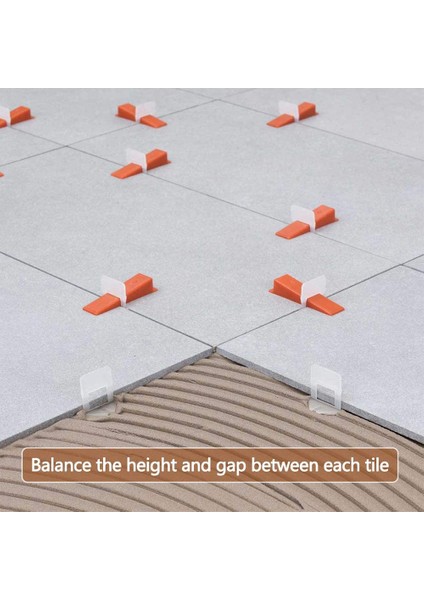 600 Adet Kiremit Tesviye Sistemi Klipleri 1/8 Inç (3mm) Fayans Tesviye Ara Parçaları Aracı Seramik Karo ve Taş Kurulumu (Yurt Dışından) indirimleri