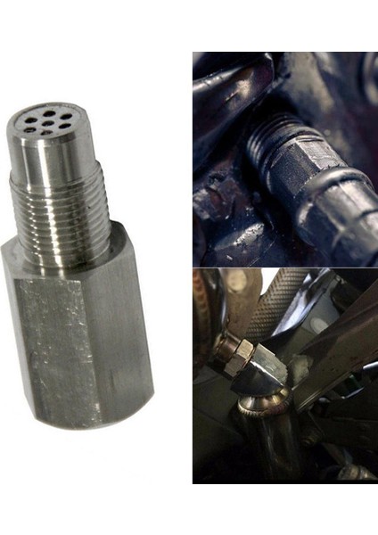 Oksijen O2 Sensörü M18X1.5 Genişletici Spacer Adaptörü Bung Katalitik Dönüştürücü Cel Eliminator Araba Aksesuarları (Yurt Dışından)