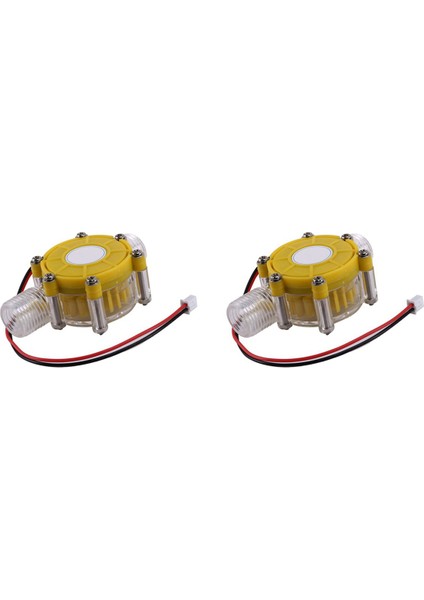 2x 12V Düzenlenmiş Dc Mikro Tip Hidro Jeneratör Küçük Jeneratör Su Akışı Hava Basıncı Jeneratörü Musluk Gücü (Yurt Dışından)