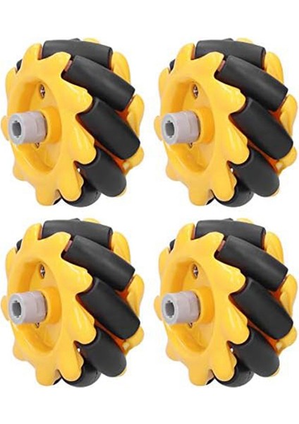 Mecanum Tekerlek, 48MM Çok Yönlü Tekerlek Akıllı Robot Araba Aksesuarları Dıy Oyuncak Bileşenleri (Yurt Dışından) fiyatları