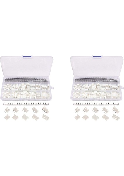 920 Adet 2.54MM Jst-Xh Konnektör Kiti ile 2.54MM Dişi Pin Başlığı ve 2/3/4/5/6 Pin Konut Konnektörü Adaptör Fişi (Yurt Dışından)