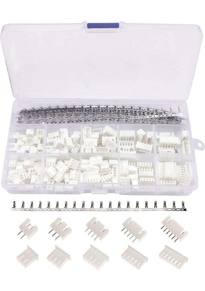 920 Adet 2.54MM Jst-Xh Konnektör Kiti ile 2.54MM Dişi Pin Başlığı ve 2/3/4/5/6 Pin Konut Konnektörü Adaptör Fişi (Yurt Dışından)