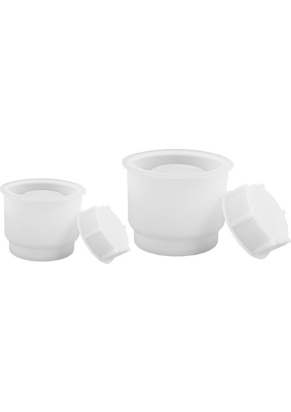 Kavanoz Silikon Kalıbı, Kapaklı Kavanoz Reçine Kalıbı, 2 Takım Farklı Ebatlarda Mum Kavanoz Kalıbı, Epoksi Reçine Döküm Kalıbı (Yurt Dışından) fiyatları