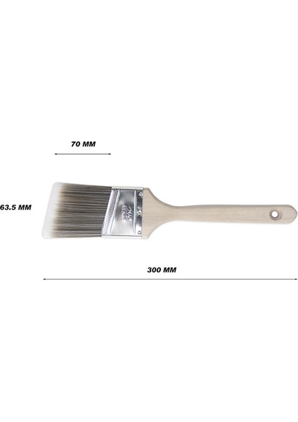 5 Parçalı Boya Fırçası Komple Set, Küçük Yardımcı Eğik Ağız Yağ Fırçası, Dekorasyon Için Özel Fırça (Yurt Dışından) modelleri