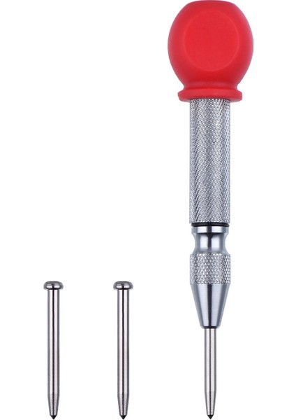 5 Inç Otomatik Merkez Delik Delgeç Işaretleyici Scriber Pencere Delgeç Kırıcı Aracı, Yastık Kapaklı ve Ayarlanabilir Darbe, 2 Parça Yedek Uç Dahil (Yurt Dışından)