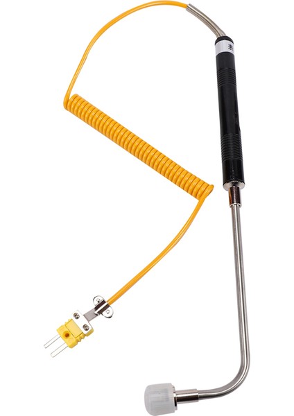4x NR-81533B K Tipi Sensör Dik Açı Yüzey Sıcaklığı Probu Yüksek Sıcaklık Termokupl -50 Ila 500 ℃ (Yurt Dışından)