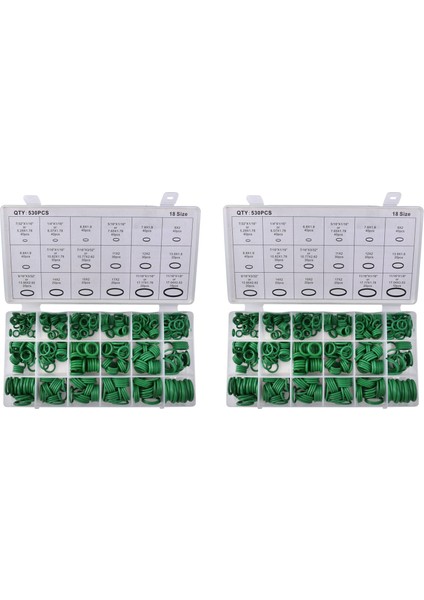 1060 Adet Araba R134A Araba O-Ring Onarım Otomotiv Klima Tamir Kauçuk Sızdırmazlık Kutusu Seti (Yurt Dışından) fiyatları