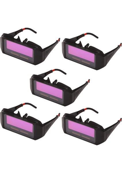 5x Otomatik Fotoelektrik Kaynak Gözlük Güneş Enerjili Otomatik Kararan Kaynak Maskesi Kask Göz Gözlüğü Kaynak Camı (Yurt Dışından) fiyatları