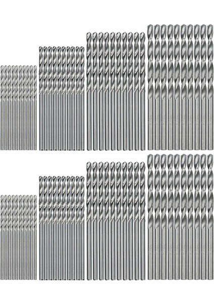 80 Adet Mini Matkap Hss Bit 0.5mm-2.0mm Düz Şaft Pcb Büküm Matkap Uçları Seti (Yurt Dışından)