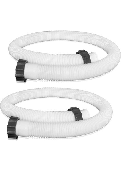 29060E Intex Cole Man Filtre Pompaları, Kum Filtreleri ve Tuzlu Su Sistemleri Için 1,5 Inç Çaplı Bağlantı Havuzu Hortumları, 2'li Paket (Yurt Dışından)