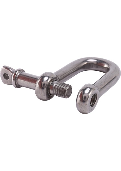 4 Adet M6X38MM Düz D-Köstek, Kısa, Paslanmaz Çelik Aısı 316 (Yurt Dışından)
