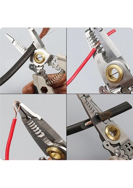 7 Inç Çok Amaçlı Tel S Elektrik Kablosu Sıkma Aleti 2'li Paket - Renkli (Yurt Dışından) fırsatları