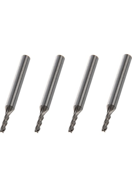 4 Adet 3MMX6MMX12MMX60MM 4 Flüt Hss Al End Mill Freze Kesici Takım (Yurt Dışından)