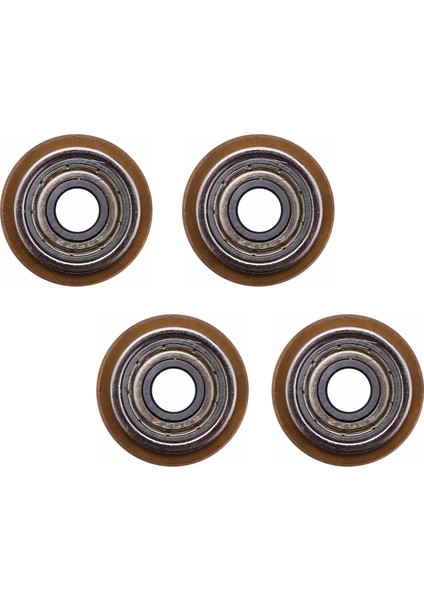 4x Titanyum Kaplamalı Kömürleşmiş Fayans Kesici Değişimi 22 x 6 x 6 mm Pirinç Ton (Yurt Dışından)