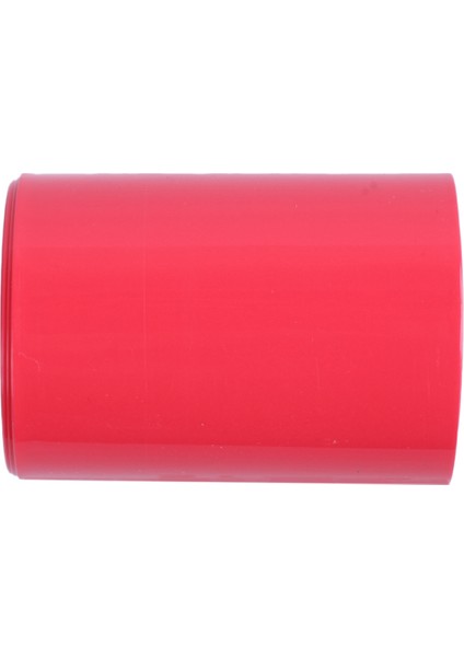4 Adet 2m 50MM Genişlik Pvc Isıyla Daralan Sarma Tüpü Kırmızı 2 x 18650 Için (Yurt Dışından)