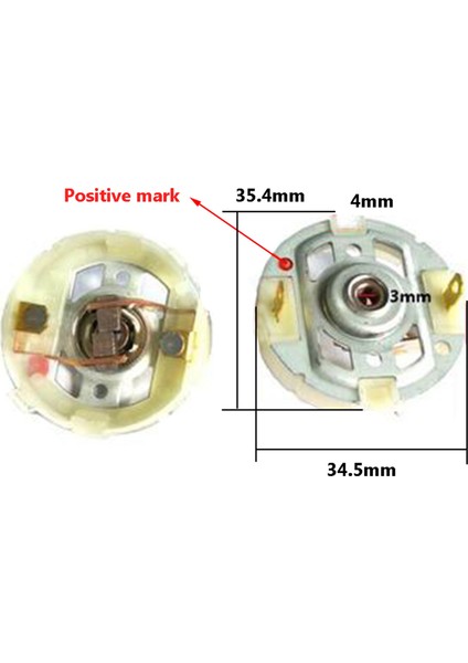 30 Adet Elektrikli Matkap Motoru Karbon Fırçalar ile Şarj Matkap Elektrikli Tornavida Tutucu Aracı Aksesuarları RS550 (Yurt Dışından) fırsatları