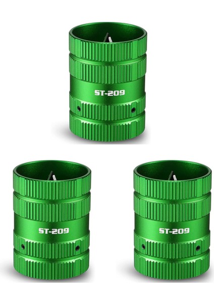 3x Boru Rayba Aracı [tesisatçıların Verimli Yardımcısı] Bakır Pvc Boru Temizleyici, Boru ve Boru Raybası Için Çapak Alma Aracı (Yurt Dışından)