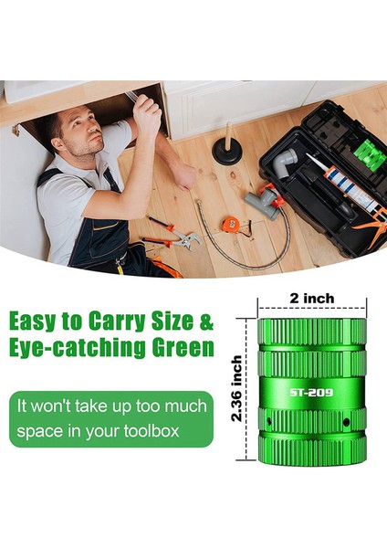 3x Boru Rayba Aracı [tesisatçıların Verimli Yardımcısı] Bakır Pvc Boru Temizleyici, Boru ve Boru Raybası Için Çapak Alma Aracı (Yurt Dışından) indirimleri