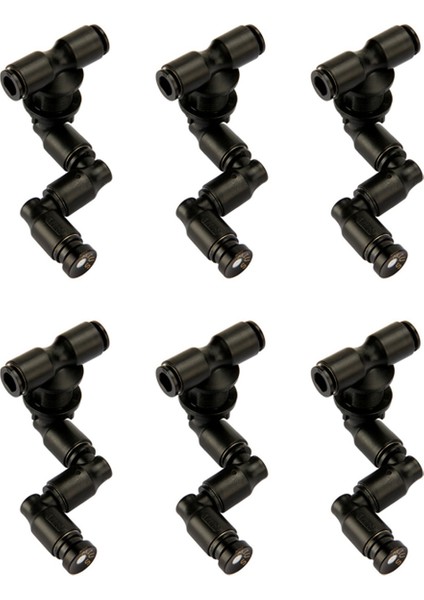 6x Mıus Sürüngenler Sisleyici Sis Yağmurlama Yağmur Ormanı Tankı 360 Ayarlanabilir Akvaryum Sucul Pet Soğutma Sistemi, A (Yurt Dışından)