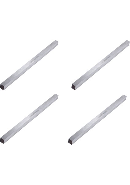 4 Adet 10MM x 10MM x 200MM Torna Ayrılık Freze Torna Hss Takım Bit Gri (Yurt Dışından)