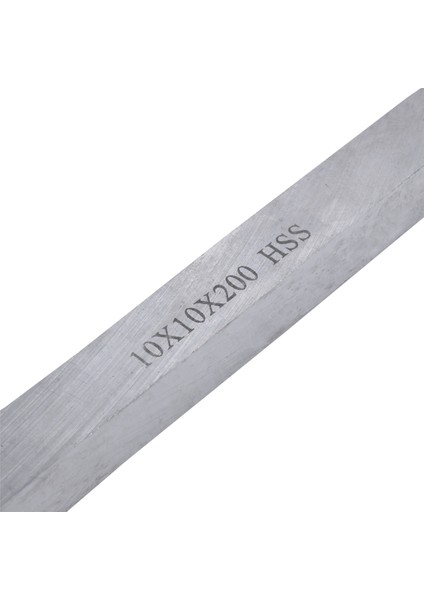 4 Adet 10MM x 10MM x 200MM Torna Ayrılık Freze Torna Hss Takım Bit Gri (Yurt Dışından)