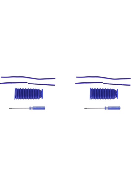 2x Dyson V6 V7 V8 V10 V11 Elektrikli Süpürge Yumuşak Silindir Kafası, Yedek Hortum Yumuşak Peluş Şeritler Tornavida (Yurt Dışından)