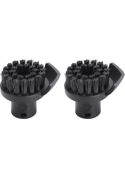 2x Buharlı Temizleyici Yedek Parça Aksesuarları Karcher Sc1/sc2/sc3/sc4/sc5 Buharlı Temizleyici Yarık Kazıyıcı Yuvarlak Fırça (Yurt Dışından)