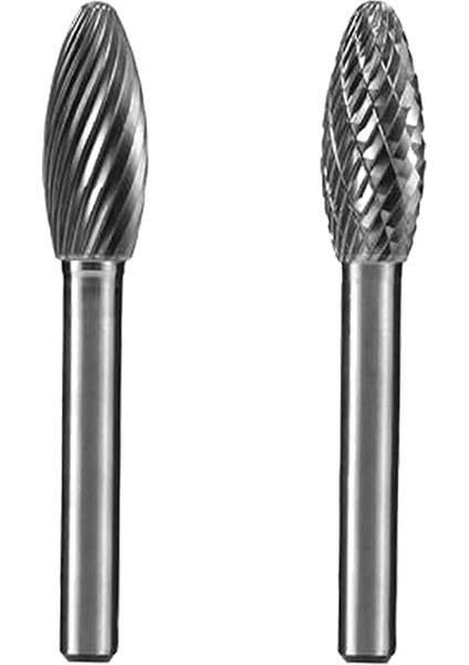 2 Adet H Tipi 10MM Kesme Çapı Alüminyum Kesme Tungsten Karbür Çapak Dosyası 1/4 Saplı Döner Alet Veya Kalıp Öğütücü Için (Yurt Dışından) fiyatları