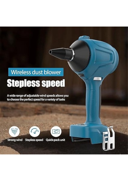 18V Makıta Için Akülü Hava Silgi, Garajlar / Kereste Fabrikası Odası / Atölye Temizliği Için 40000RPM Basınçlı Hava Silgi (Yurt Dışından) modelleri