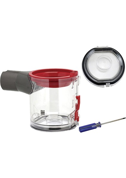 Dyson V7 V8 SV10 SV11 Elektrikli Süpürge Yedek Parçaları Için Cyclone Toz Haznesi Montajı ve Kapak Değişimi (Yurt Dışından)