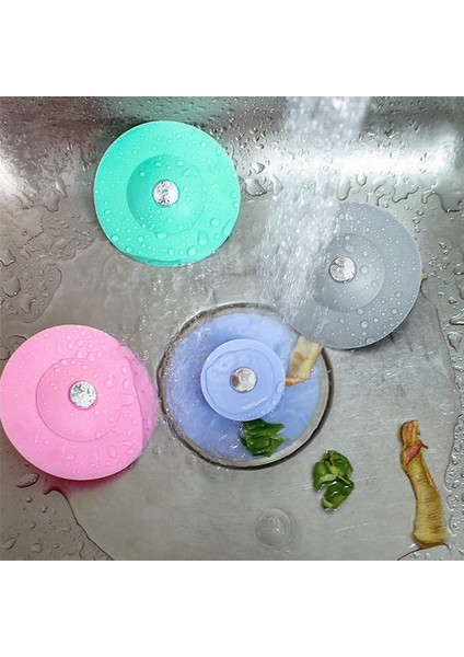Adet Silikon Duş Tahliye Tapası Saç Kapanı Saç Catcher Küvet Fişi Lavabolar, Banyo, Mutfak Için Evrensel Kullanım (Yurt Dışından) fırsatları