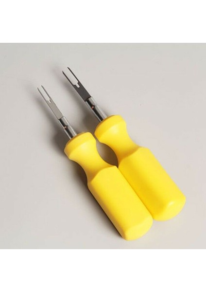 2 Adet/takım 3mm + 2mm Araba Kabloları Konektörü Pin Serbest Bırakma Çıkarıcı Çektirme Otomatik Terminal Temizleme Kolu Aracı Audi Için (Yurt Dışından)