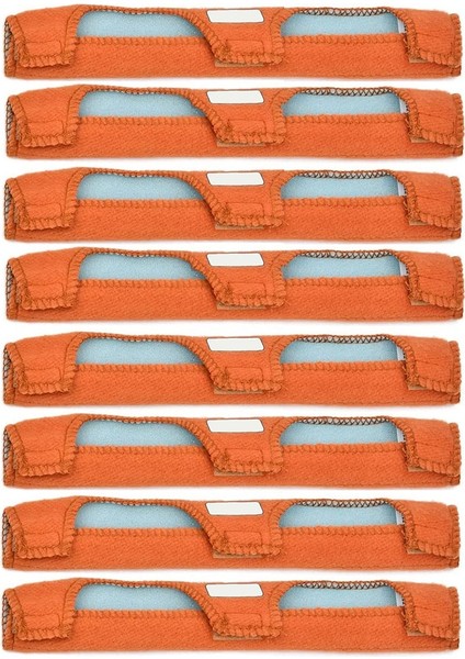 Sert Şapka Ter Bandı Gömlekleri Kask Kaynak Terlemeyi Önleyici Kemer Ter Bandı Hava Yastığı Ter Bandı Kask Yorgan Pedi (8 Adet) (Yurt Dışından) fiyatları