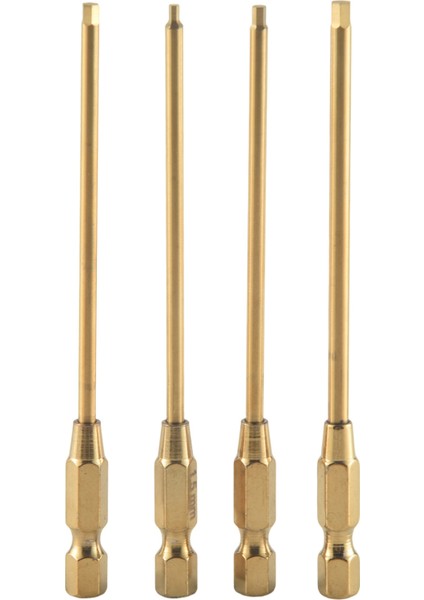 Titanyum Hızlı Değişim Altıgen Anahtar Altıgen Anahtarlar Tornavidalar Araçları Kiti 1.5, 2, 2.5 ve 3mm Rc Model Mini El Aleti (Yurt Dışından)